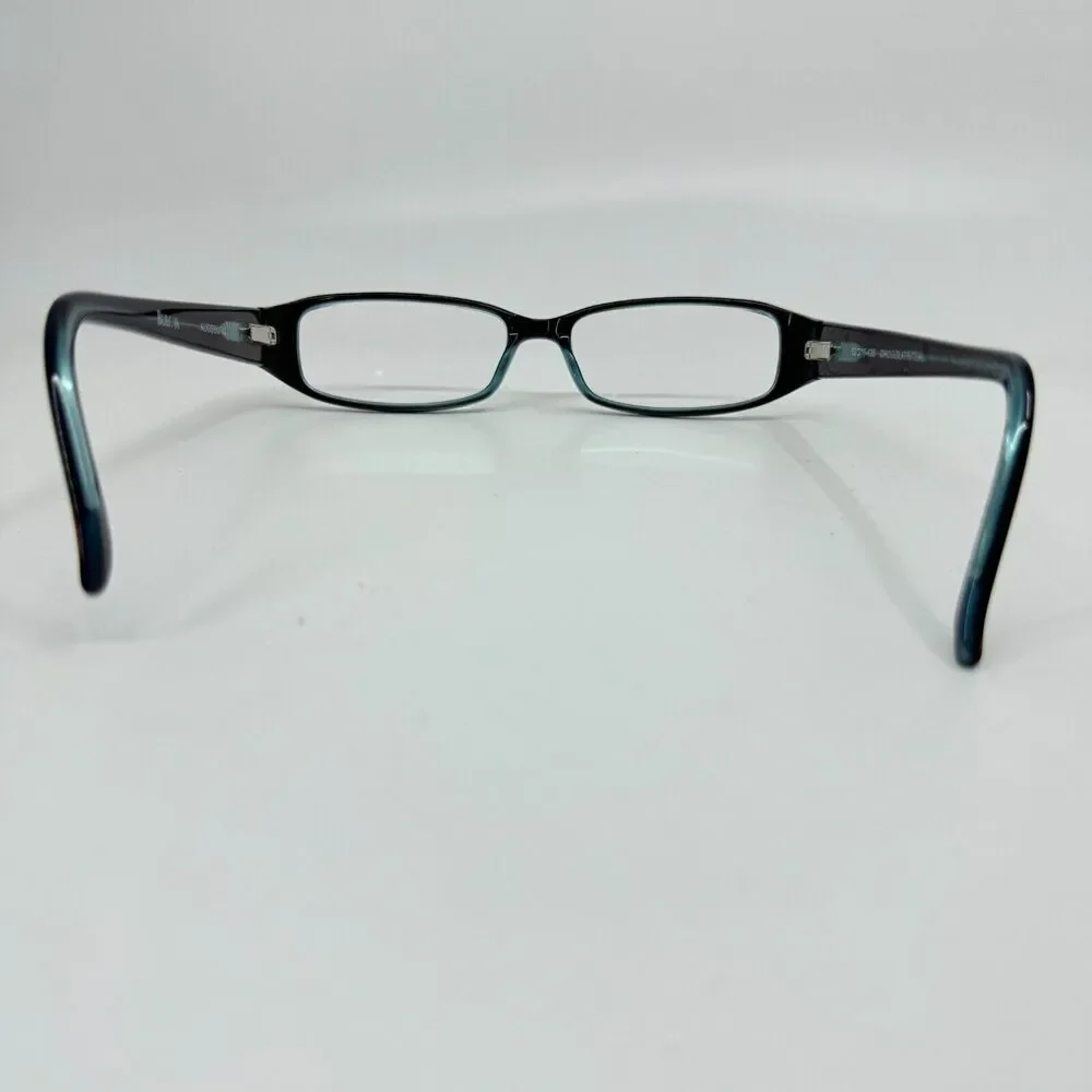 Bulova Eyeglasses‎ Frames AUGSBURG Chocolate/Teal 52-15-135 Full Rim H12148